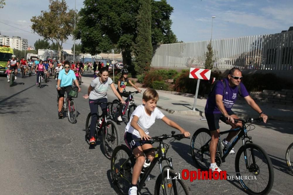 Ciclopaseo para clausular en Lorca los JDG