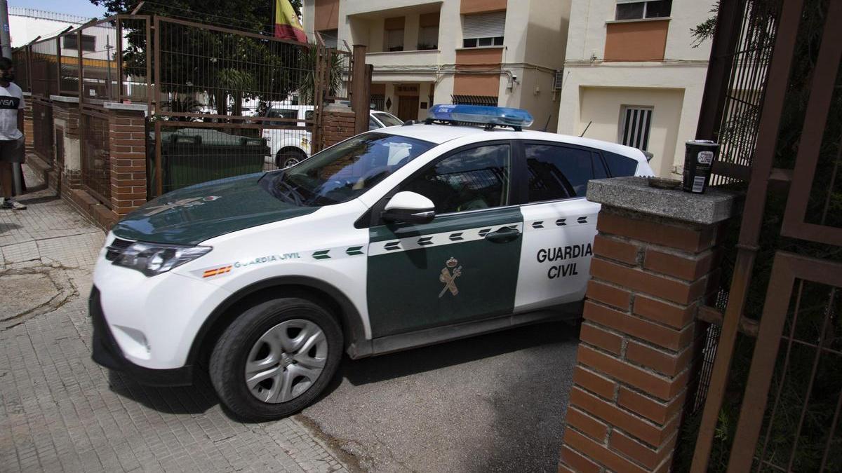 Vehículo de la Guardia Civilen una imagen de archivo.