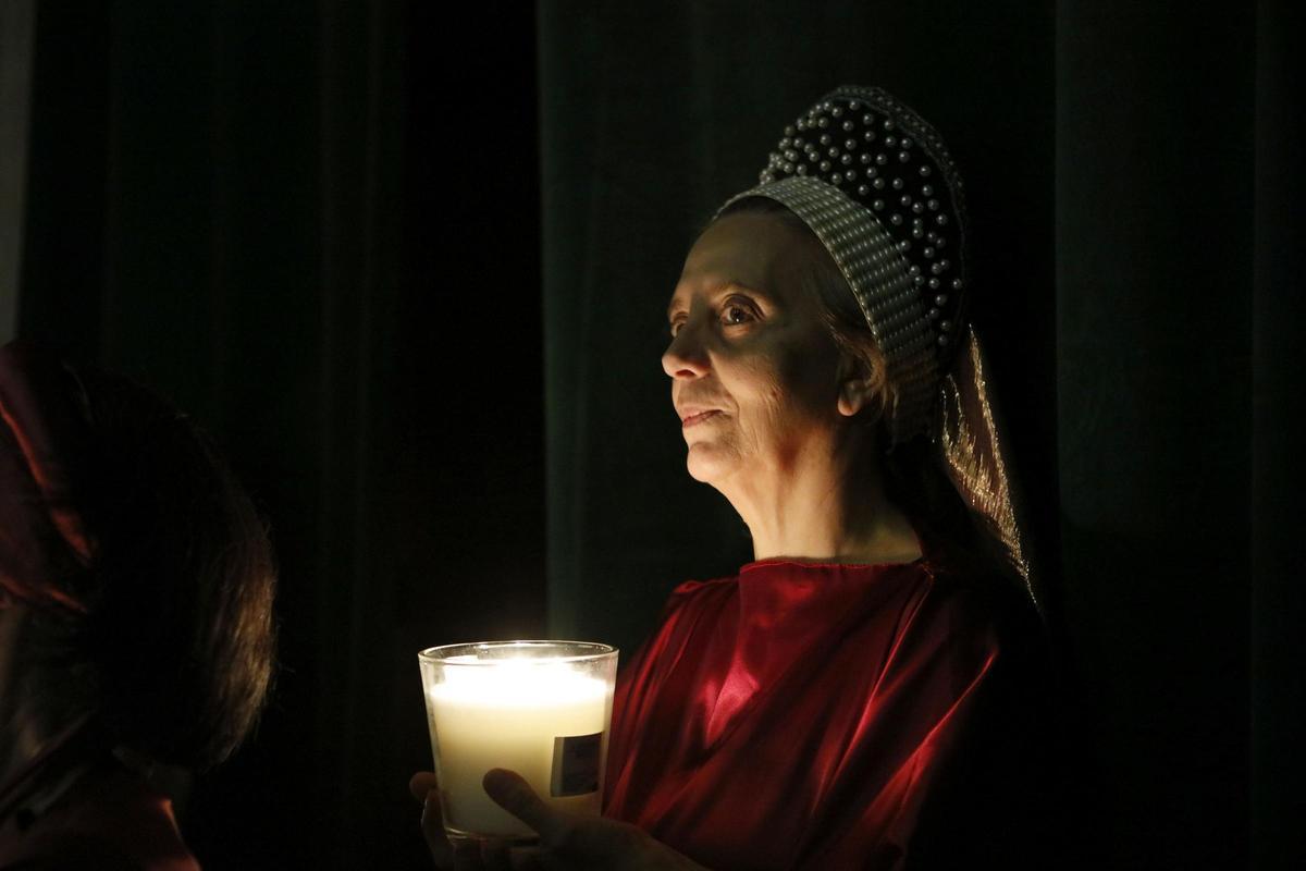 Die Organistin der Kirche und Organisatorin des Konzerts Francesca Suau sang vor 30 Jahren selbst als Sibylle an Weihnachten in Santanyí.