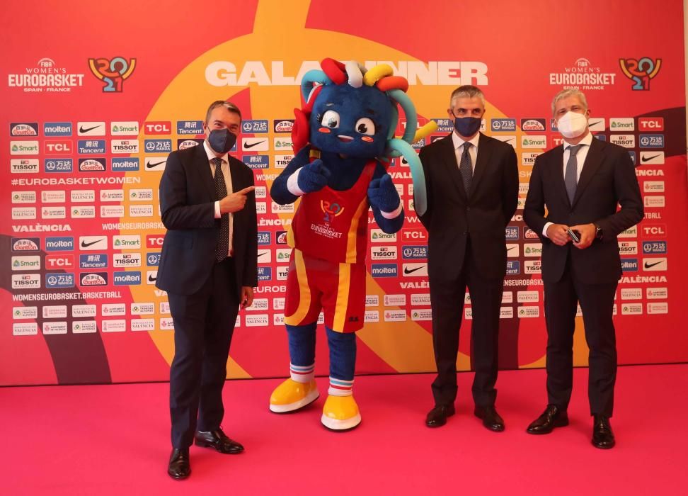 Cena de Gala con motivo del Eurobasket