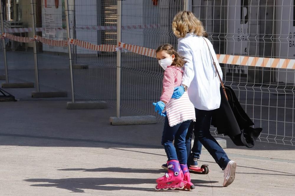 Coronavirus en Murcia: Así ha sido el primer día de desconfinamiento para los niños