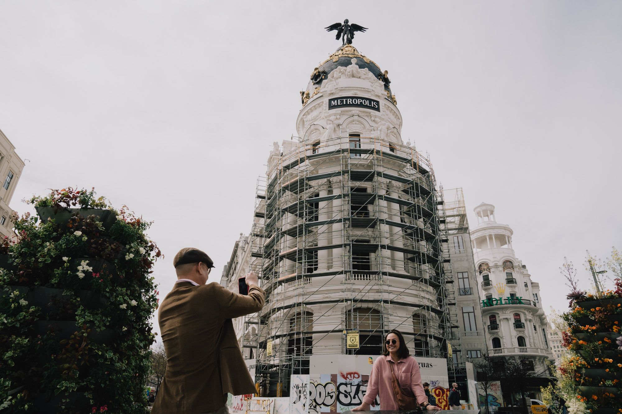 El edificio Metrópoli, en Madrid