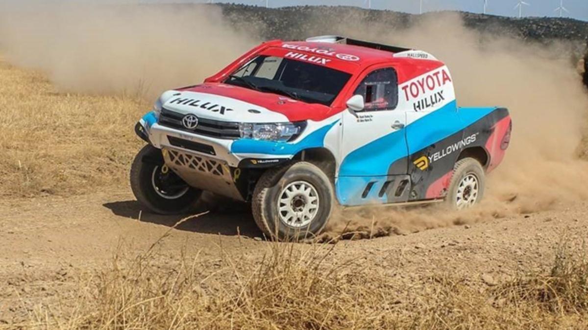 El Hilux 4x4 que utilizará Nani este fin de semana en Cuenca