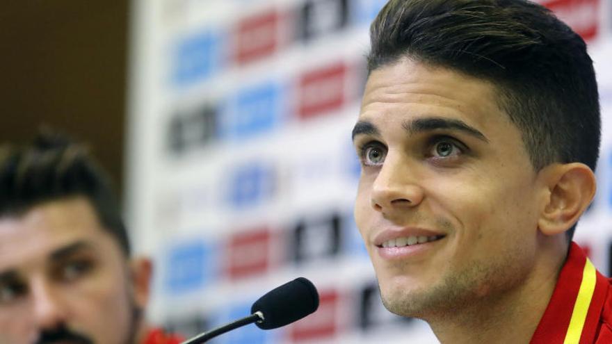 Marc Bartra, a Madrid.