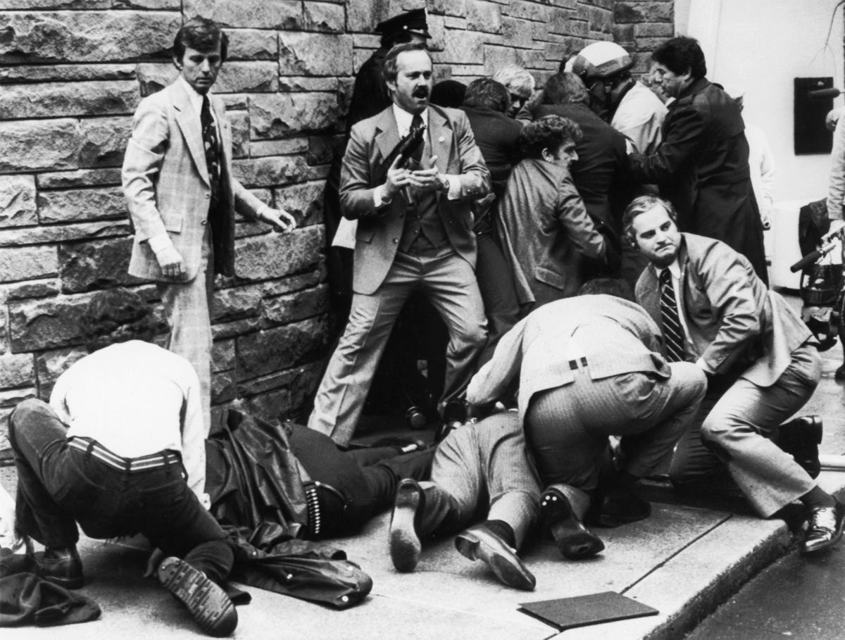 Atentado contra Ronald Reagan frente al Washington Hilton en 1981