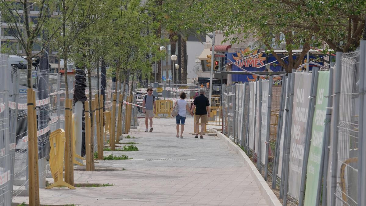 FOTOS: Así van las obras en el Paseo Marítimo de Palma un año y cuatro ...