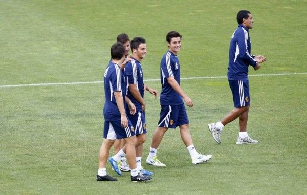 Entrenamiento del Real Zaragoza