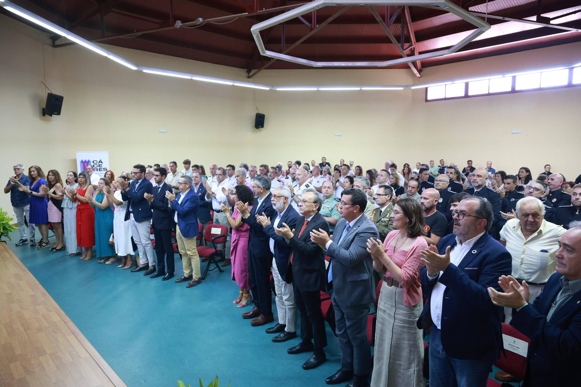 Acto institucional de la Policía Local de Cáceres por la festividad de la Virgen del Carmen