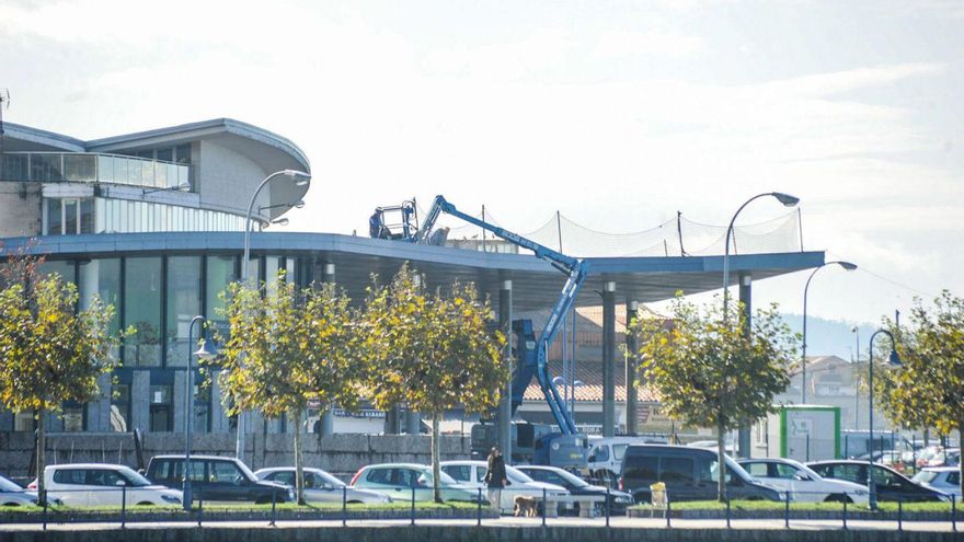 Estación de autobuses de Cambados.