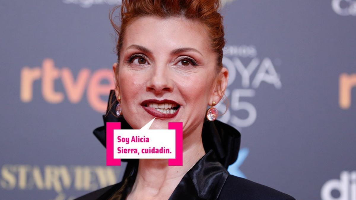 Najwa Nimri en el photocall de los Premios Goya 2021