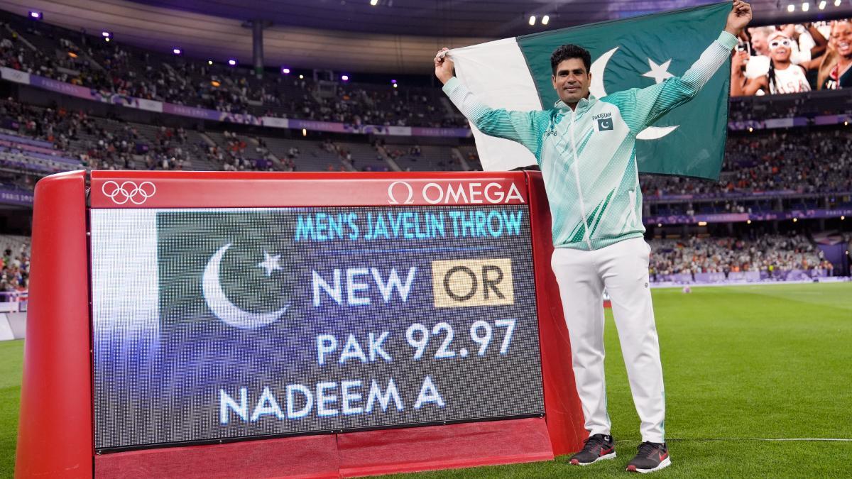 Nadeem ya es historia olímpica para Pakistán