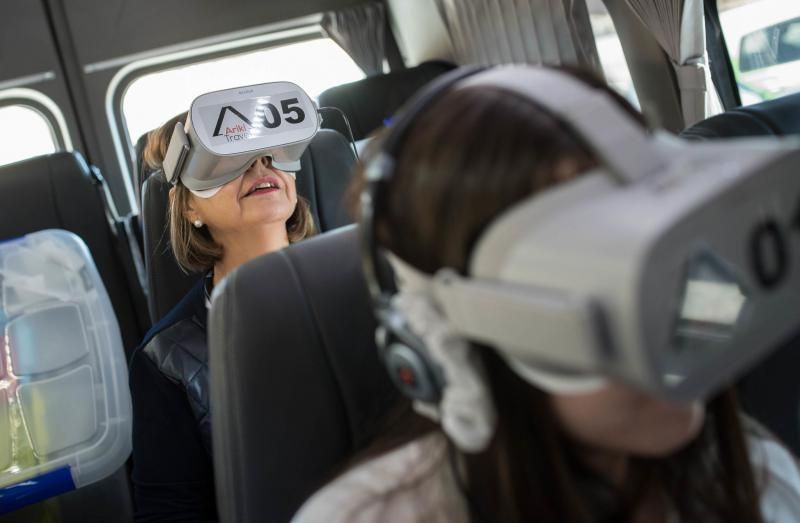 El Teide visto con gafas de realidad virtual