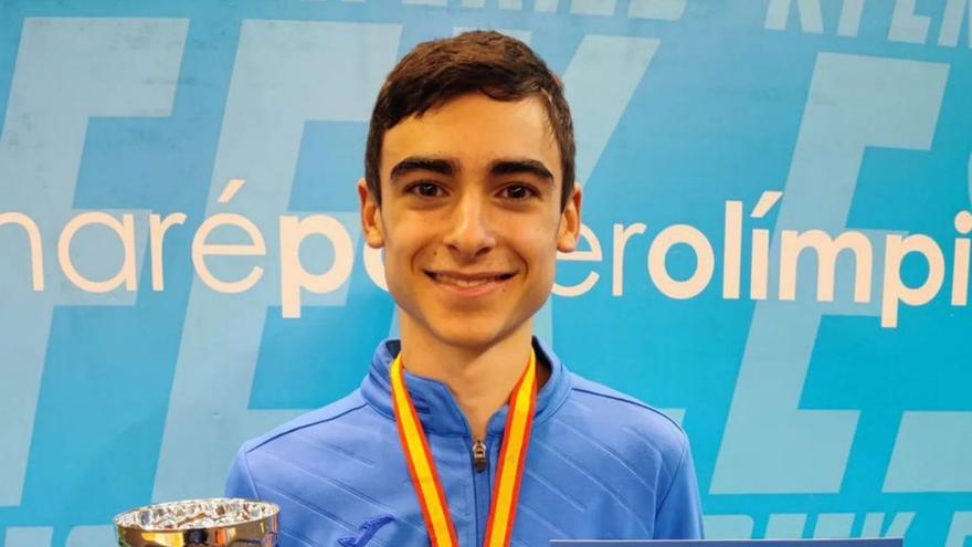 Lucas Pareja pone el broche de oro a su etapa cadete con otro ‘gran campeón’