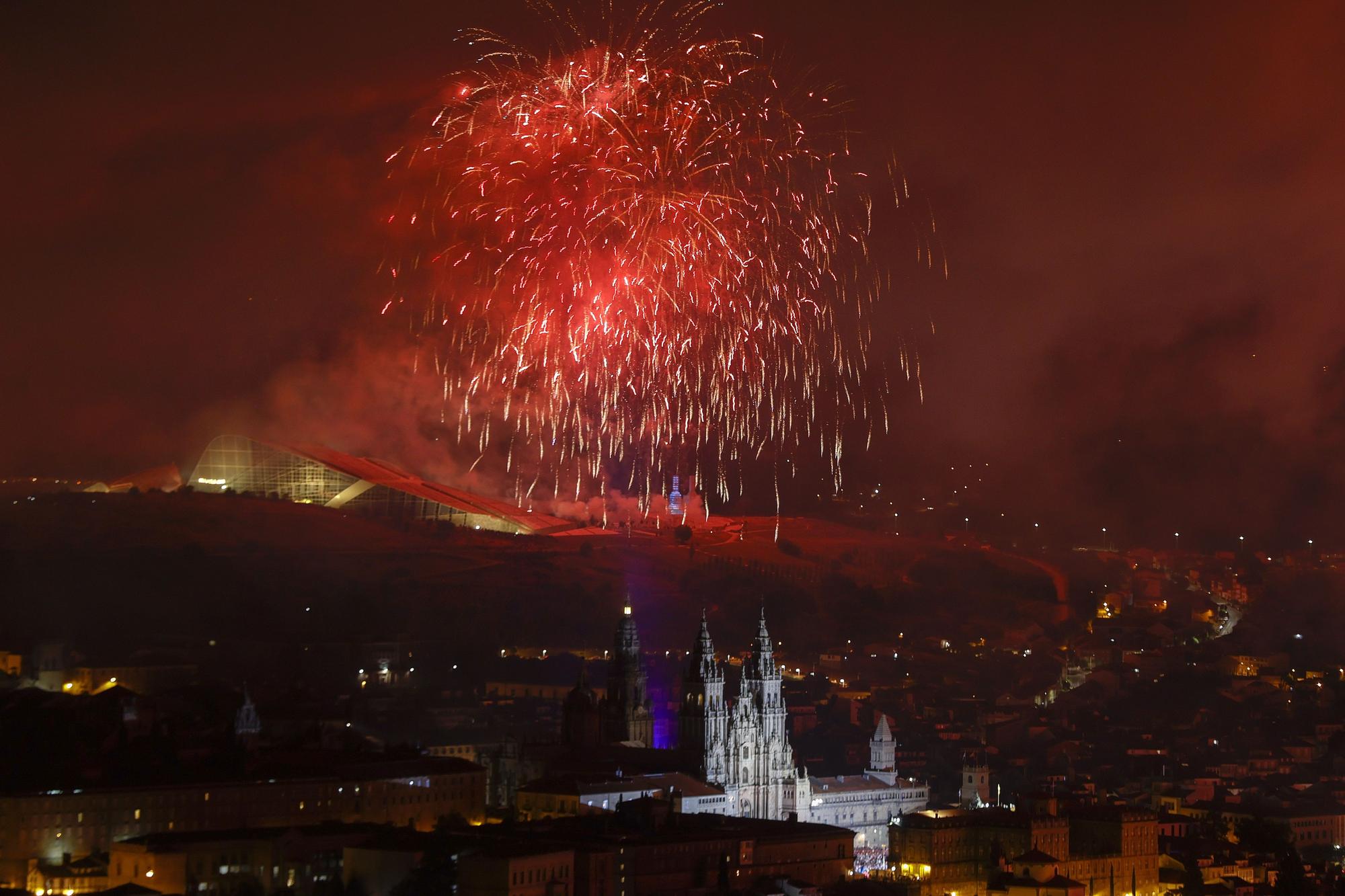 Galicia se ilumina para celebrar su día