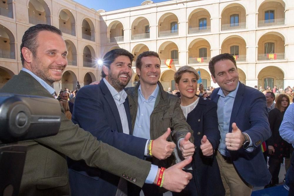 Acto de presentación de Noelia Arroyo como candidata a la alcaldía de Cartagena