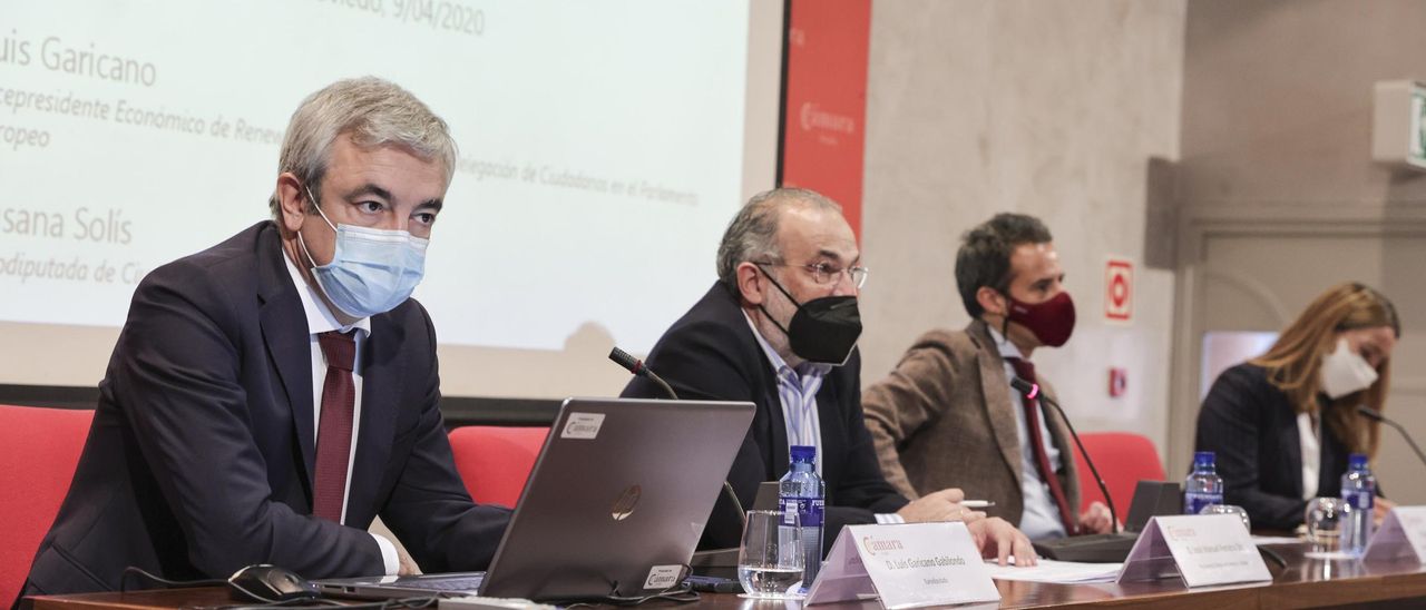 Luis Garicano, José Manuel Ferreira, Nacho Cuesta y Susana Solís