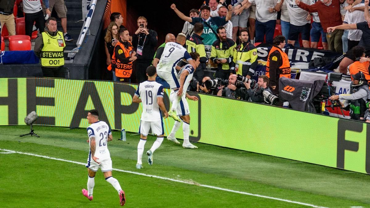 El Tottenham, campeón de la Europa League