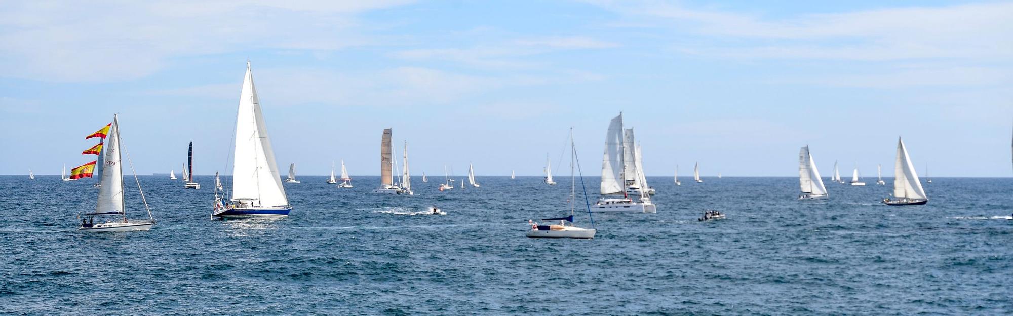 Salida de la 35 edición de la Regata ARC