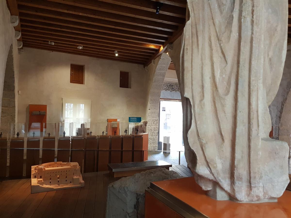 Interior del Museo de Sagunt.