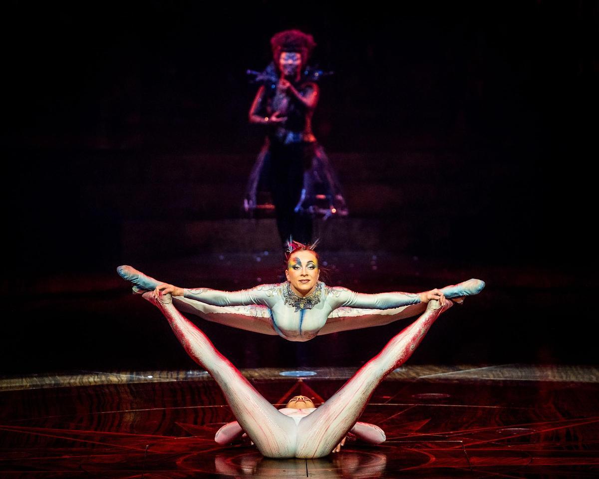 Momentos de la renovada Alegría del Cirque du Soleil