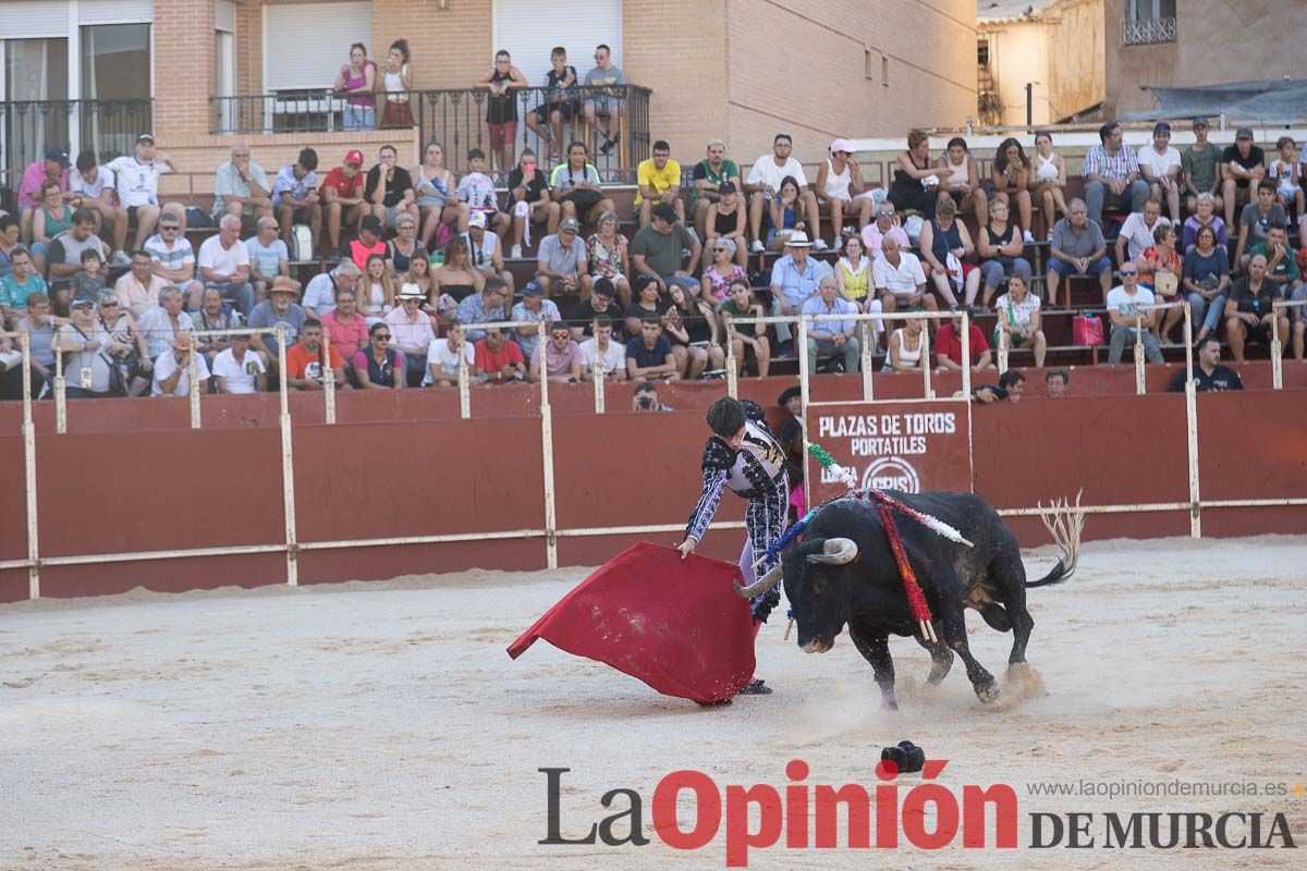 Primera semifinal novilladas de Blanca (Diego Bastos y Tristán Barroso)