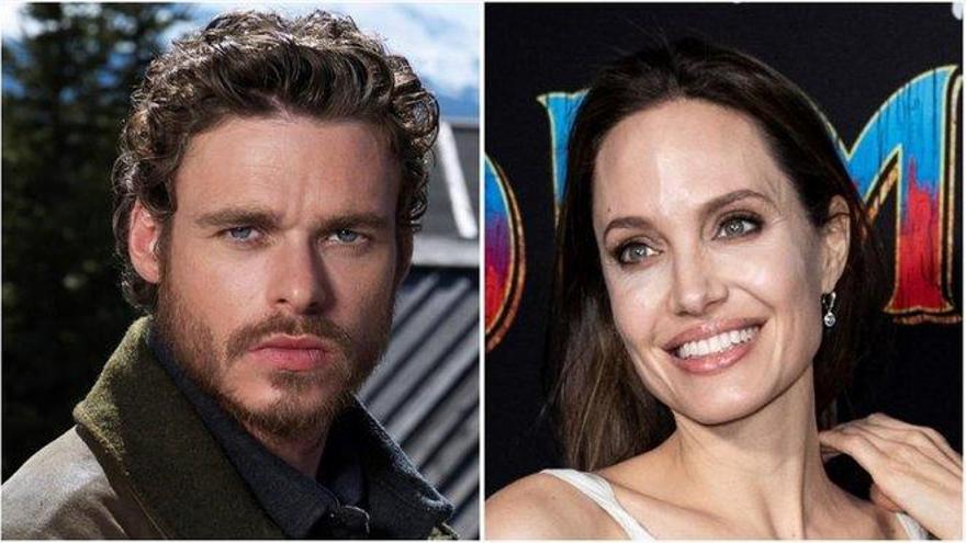 Angelina Jolie y Richard Madden, susto en el set de rodaje en Fuerteventura