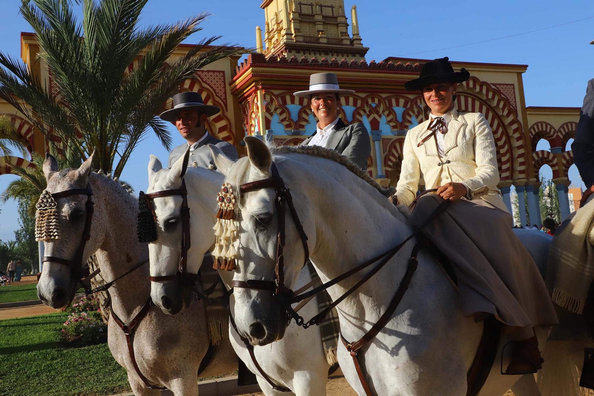 Un paseo de caballos muy exigente