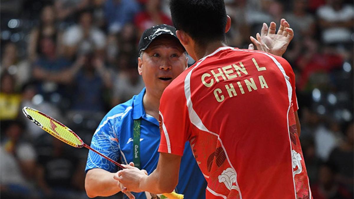 Li Yongbo, durante los Juegos de Río 2016