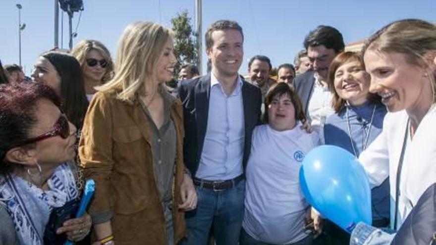 Casado con Rocío, a la entrada del acto celebrado ayer. héctor fuentes