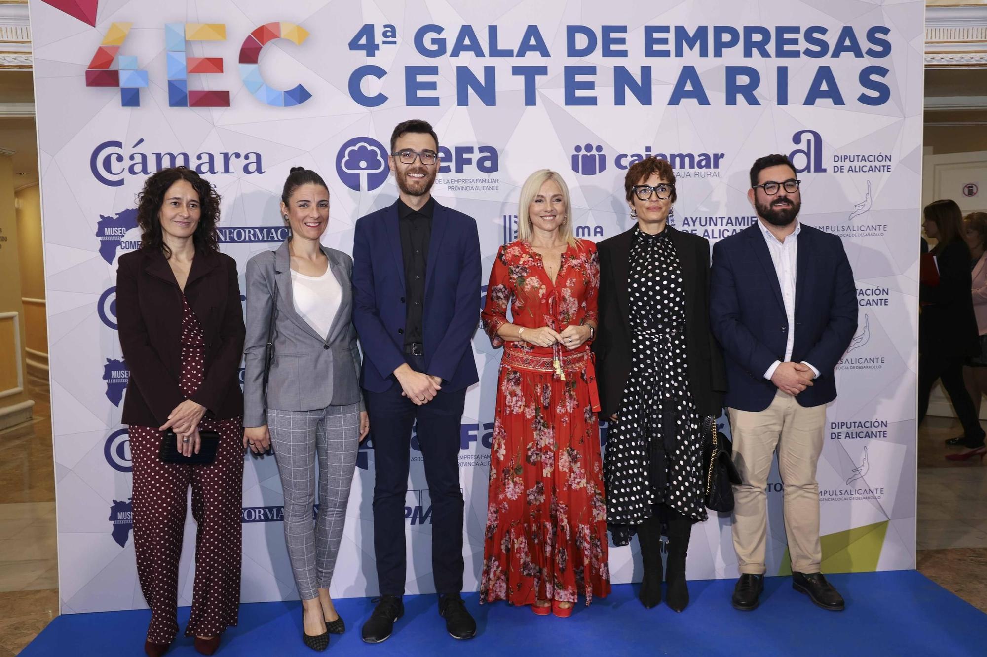 Gala de las Empresas Centenarias en Alicante