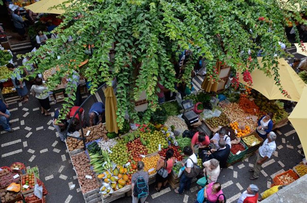 Mercado dos Lavradores de Funchal, en Madeira