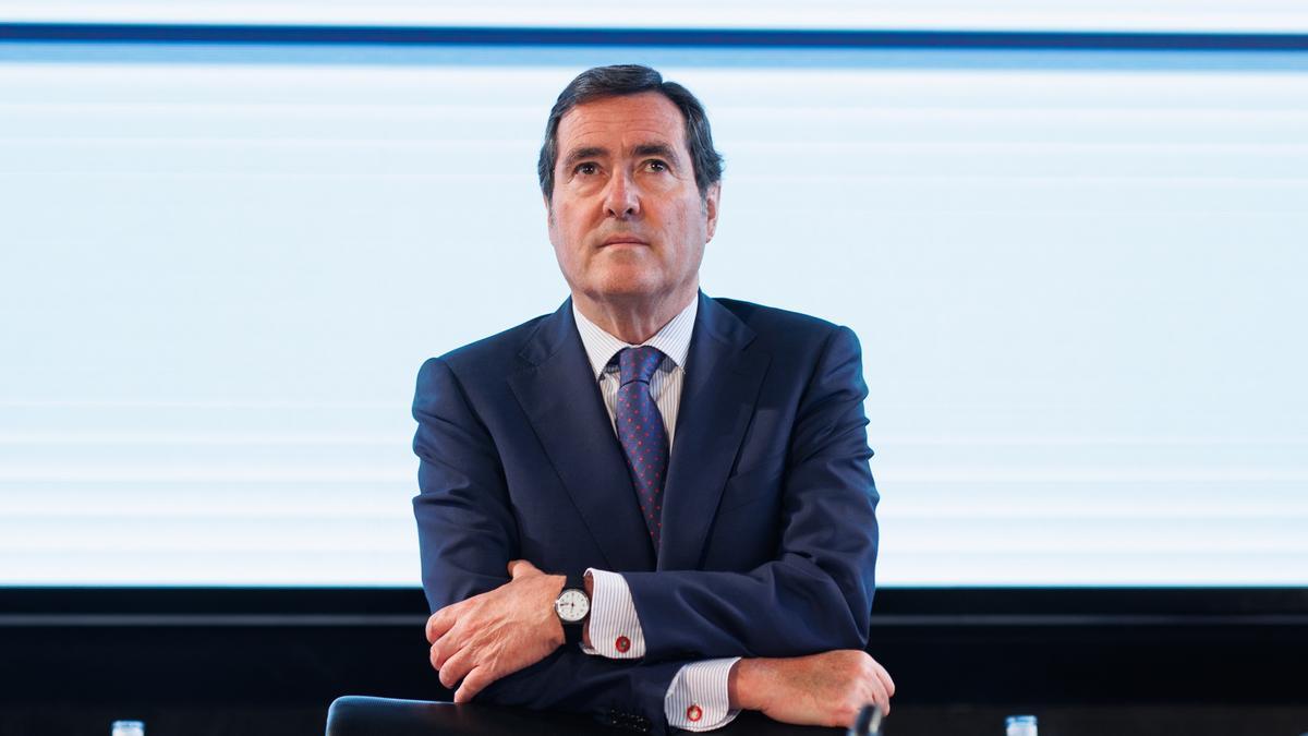 Antonio Garamendi, presidente de la CEOE