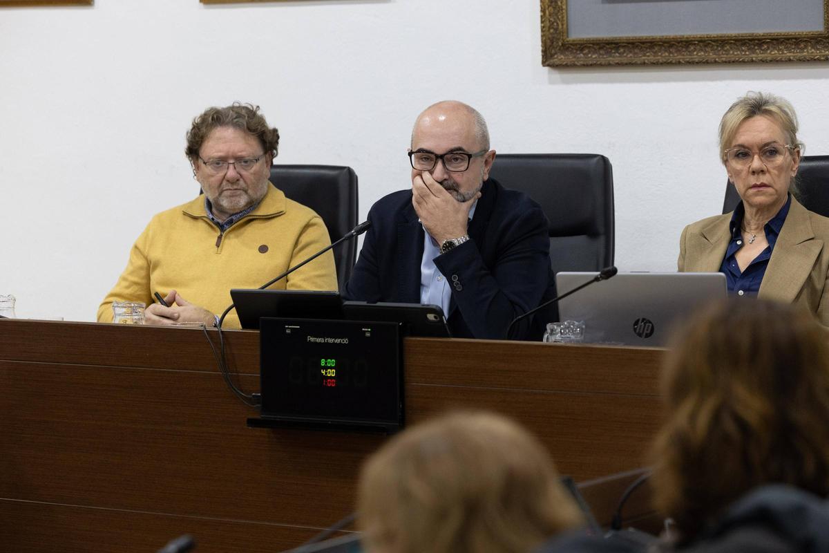 Las imágenes de pleno del Ayuntamiento de Sant Josep