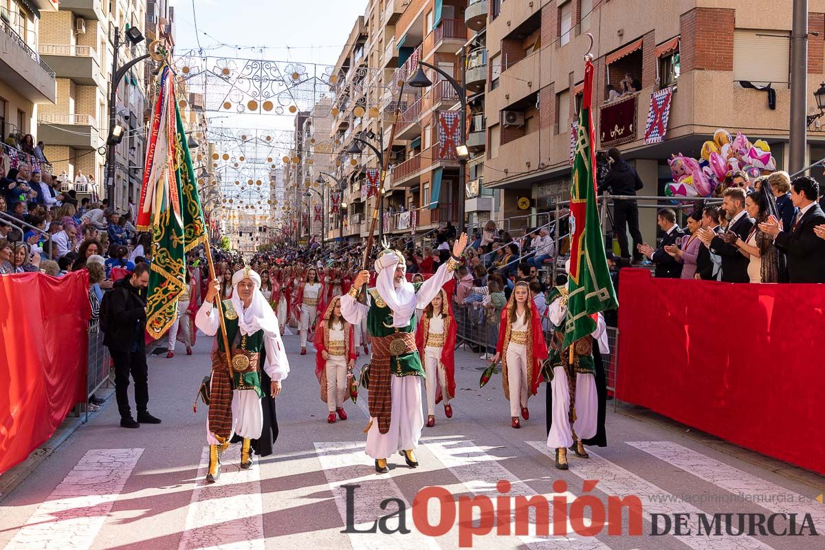 Procesión de subida a la Basílica en las Fiestas de Caravaca (Bando Moro)