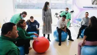 Los centros de pacientes con enfermedades raras exponen sus necesidades a la reina Letizia