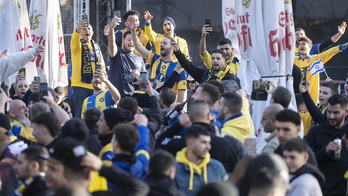 Aficionados del Maccabi Tel Aviv
