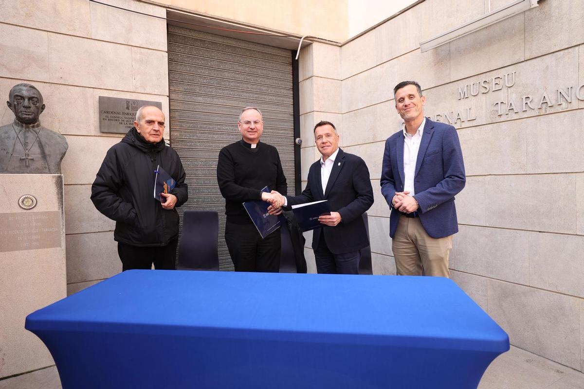 Burriana llevará al pleno de este jueves la ratificación del convenio con el Obispado para la puesta en marcha del Museo Parroquial Cardenal Tarancón.