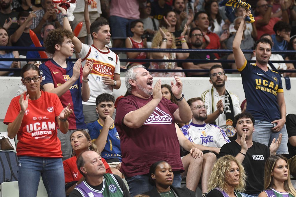 Todas las imágenes de la semifinal de la Supecopa entre el UCAM Murcia y el Unicaja