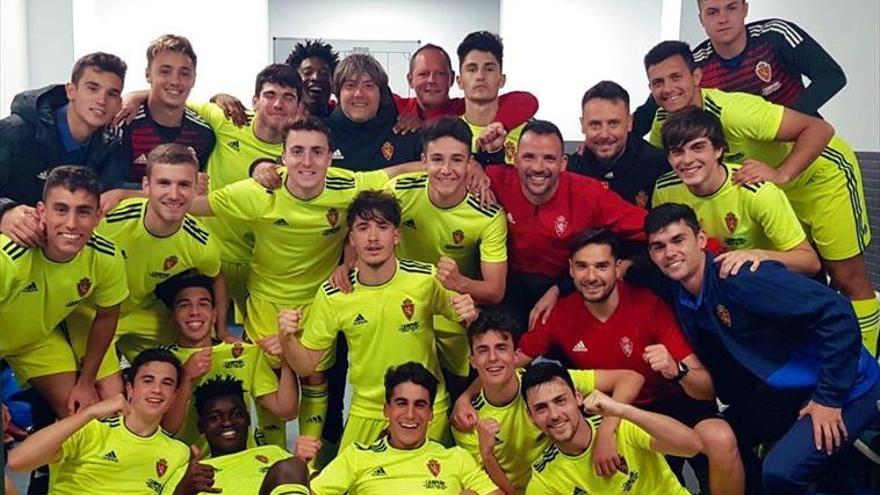 El Zaragoza juvenil alcanza la final de la Copa de Campeones