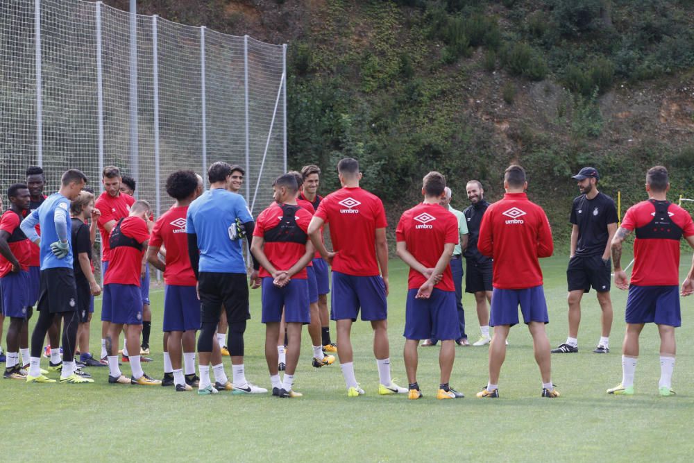 Entrenament del Girona FC