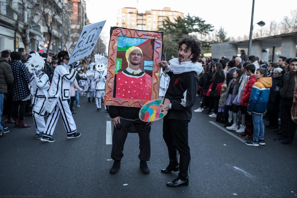 Primer desfile de carnaval en Zamora