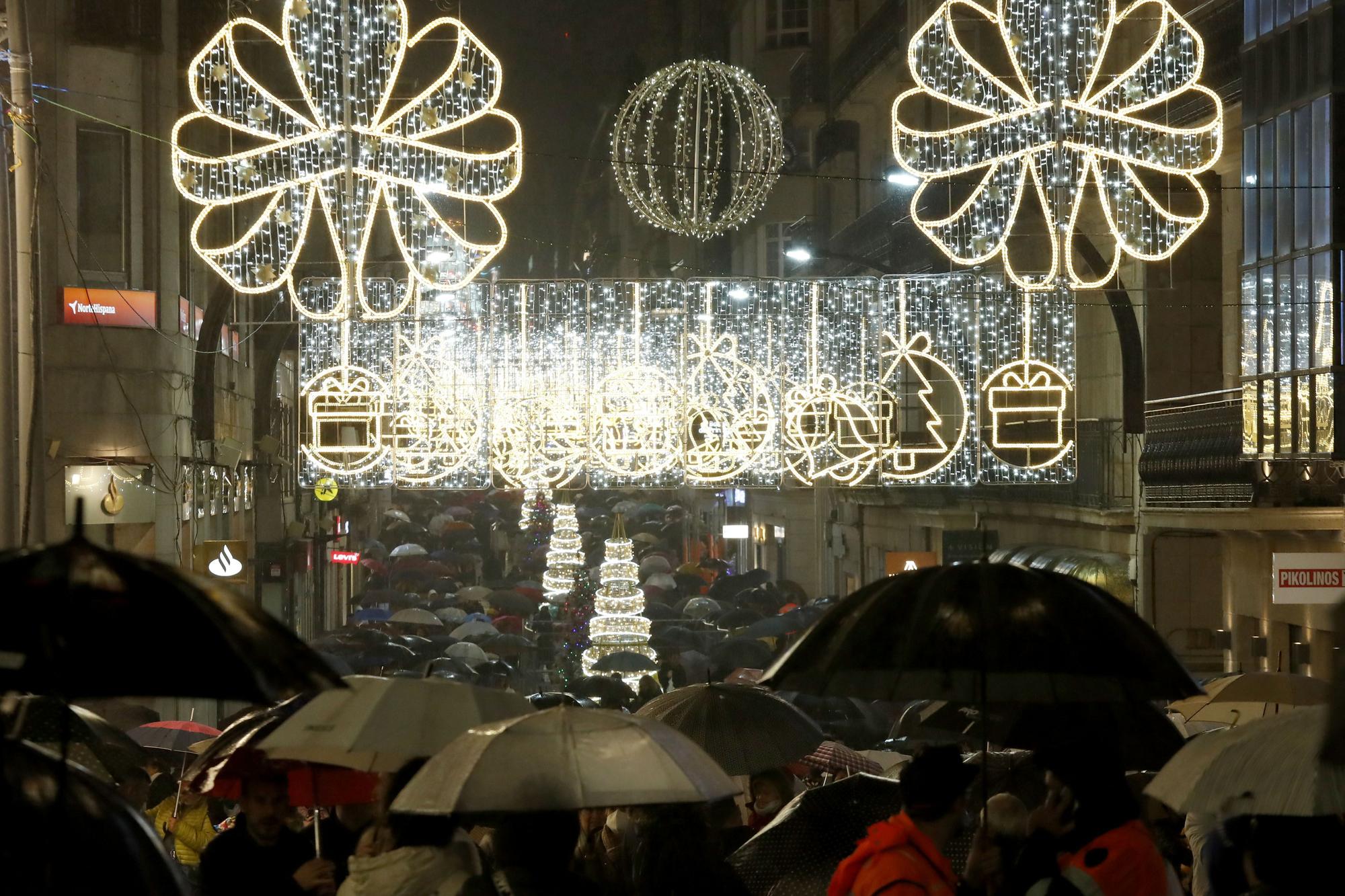 Luces de Navidad en Vigo: este es el recorrido completo por la iluminación más famosa "del planeta"