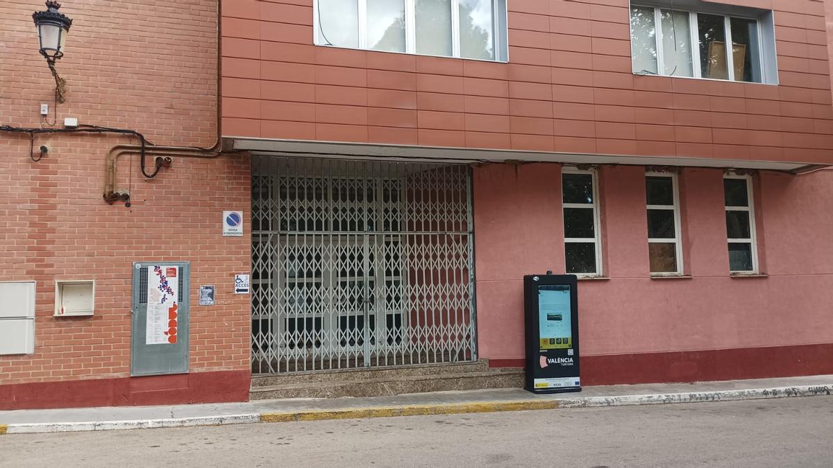 El auditorio municipal de Antella también ha sufrido un robo en los últimos días.