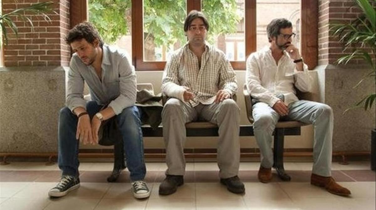 Diego Martín, Alberto Lozano i Ernesto Alterio protagonitzen la comèdia ’Amigos’. Diego Martín, Alberto Lozano i Ernesto Alterio protagonitzen la comèdia ’Amigos’.