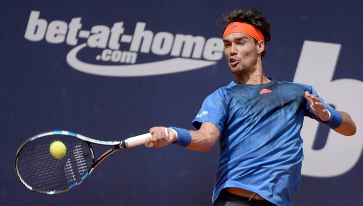 Torneo de Hamburgo. Nadal vence a Fognini 7-5 y 7-5.