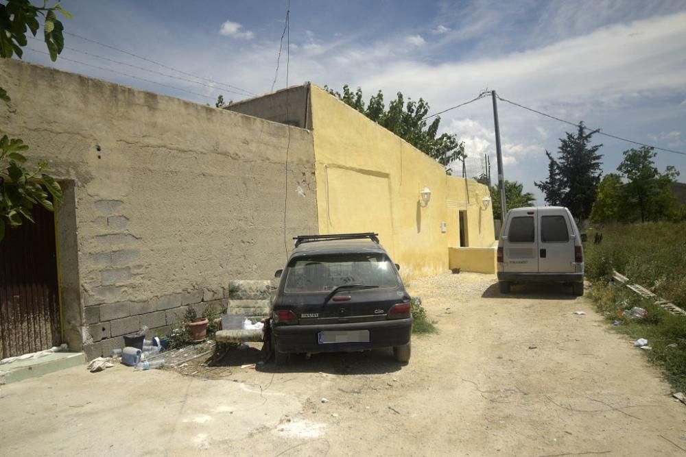 Operación en Las Torres contra la droga