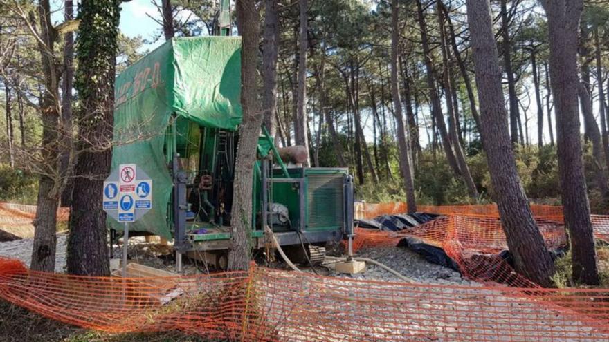 Sondeos para la explotación aurífera de Salave. | LNE