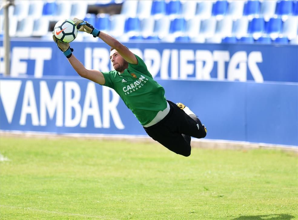 Entrenamiento del Real Zaragoza del 26 de agosto