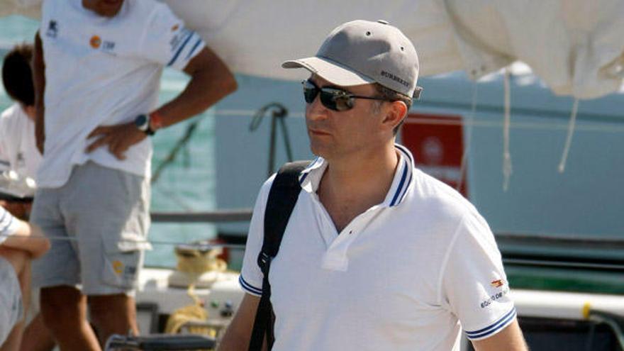 El Príncipe Felipe ya está en Mallorca pero sin doña Letizia