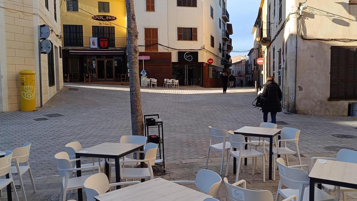 Una imagen de la zona ACIRE del centro de Son Servera.